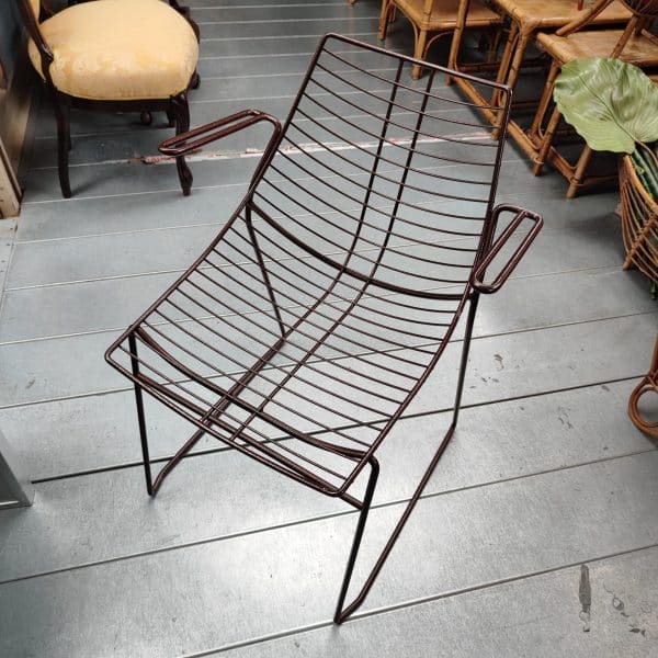 set di sedie in metallo