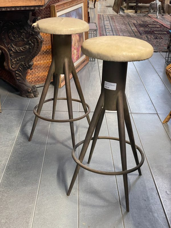 Pair of Space Age 50s stools